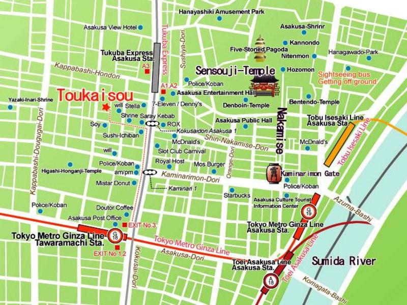 Asakusa Hostel Toukaisou
