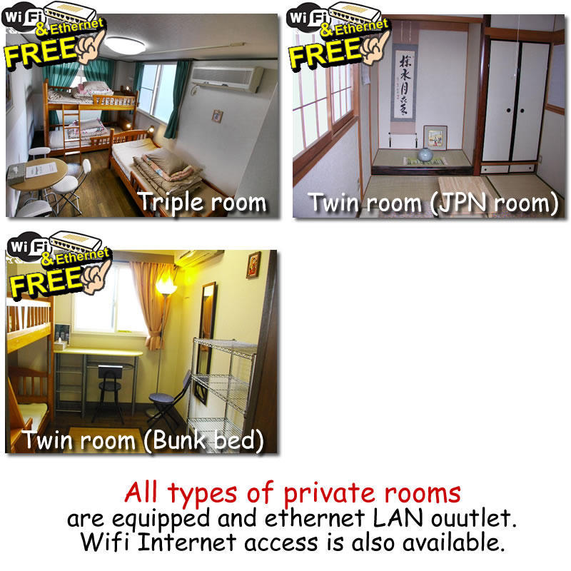J-Hoppers Kyoto Guest House  3