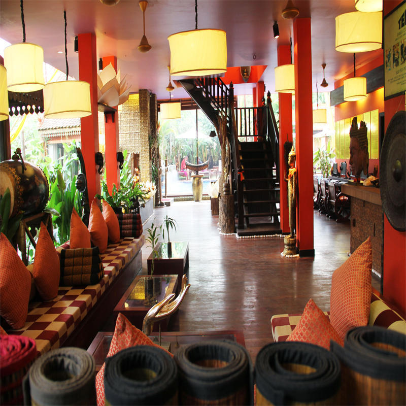 Hotell Golden Temple Hotel, Siem Reap Kambodja