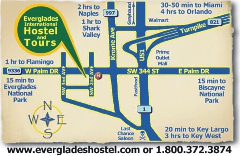 Everglades Hostel & Tours  3