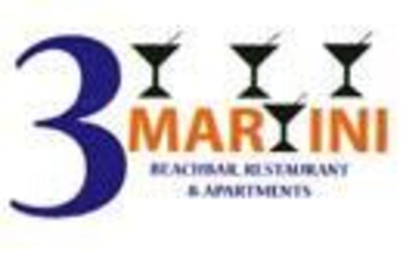 3 Martini Beach Bar Restaurant & Apartments  0